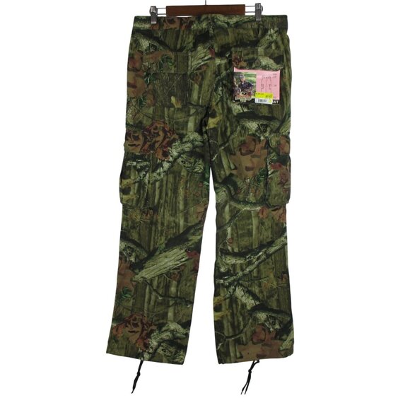 Mossy Oak Women’s Hunting Forest Camo Cargo Pants Size L 14/16 NWT - Picture 2 of 7